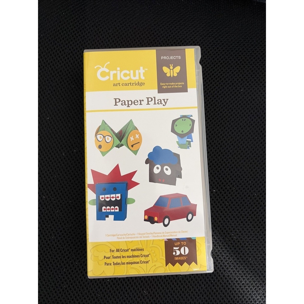 Cricut Art Cartridge Paper Play Projects 50 Images Keypad Overlay Handbook